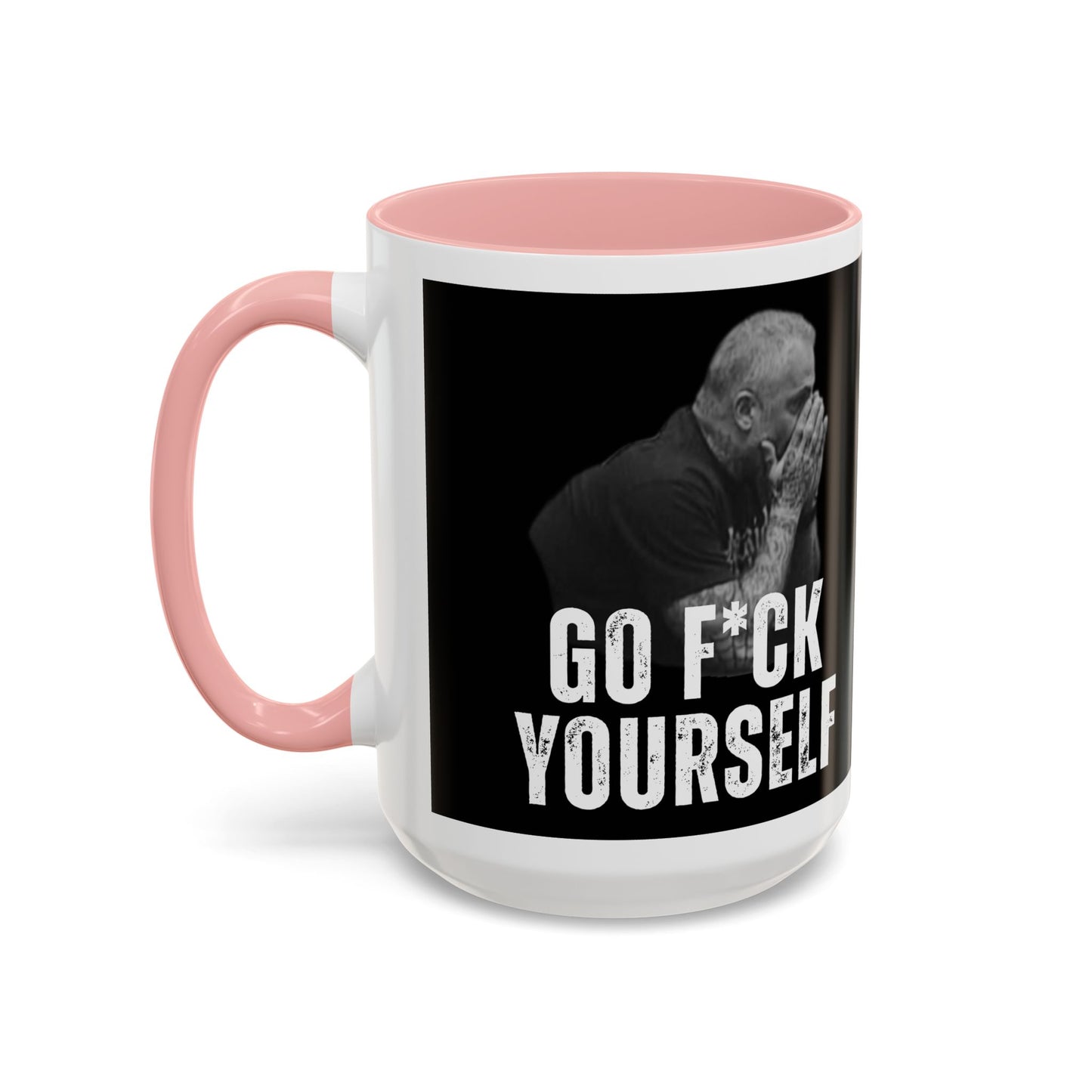 “Go F*ck Yourself” Michael Fanone Accent Coffee Mug (11oz, 15oz)**