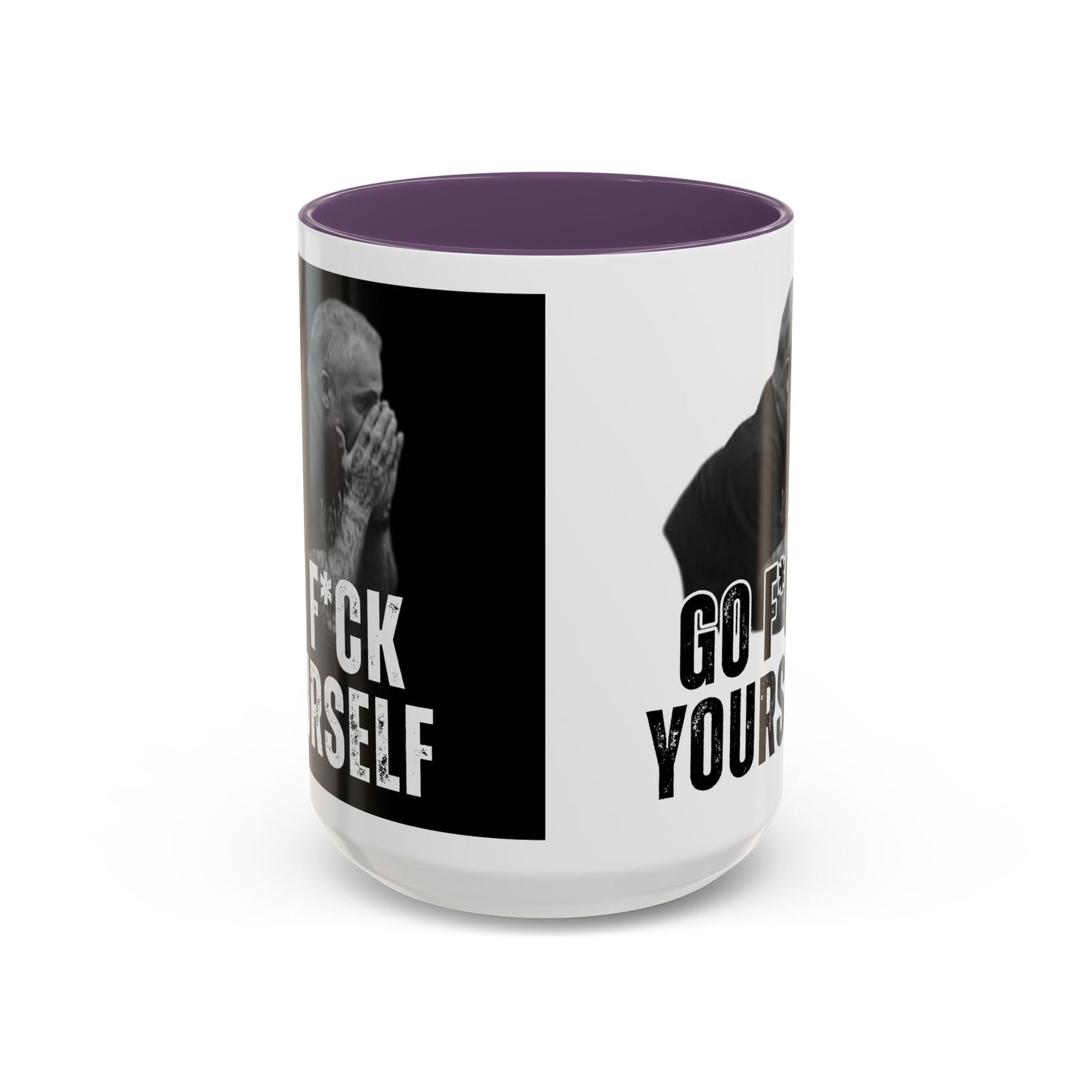 “Go F*ck Yourself” Michael Fanone Accent Coffee Mug (11oz, 15oz)**