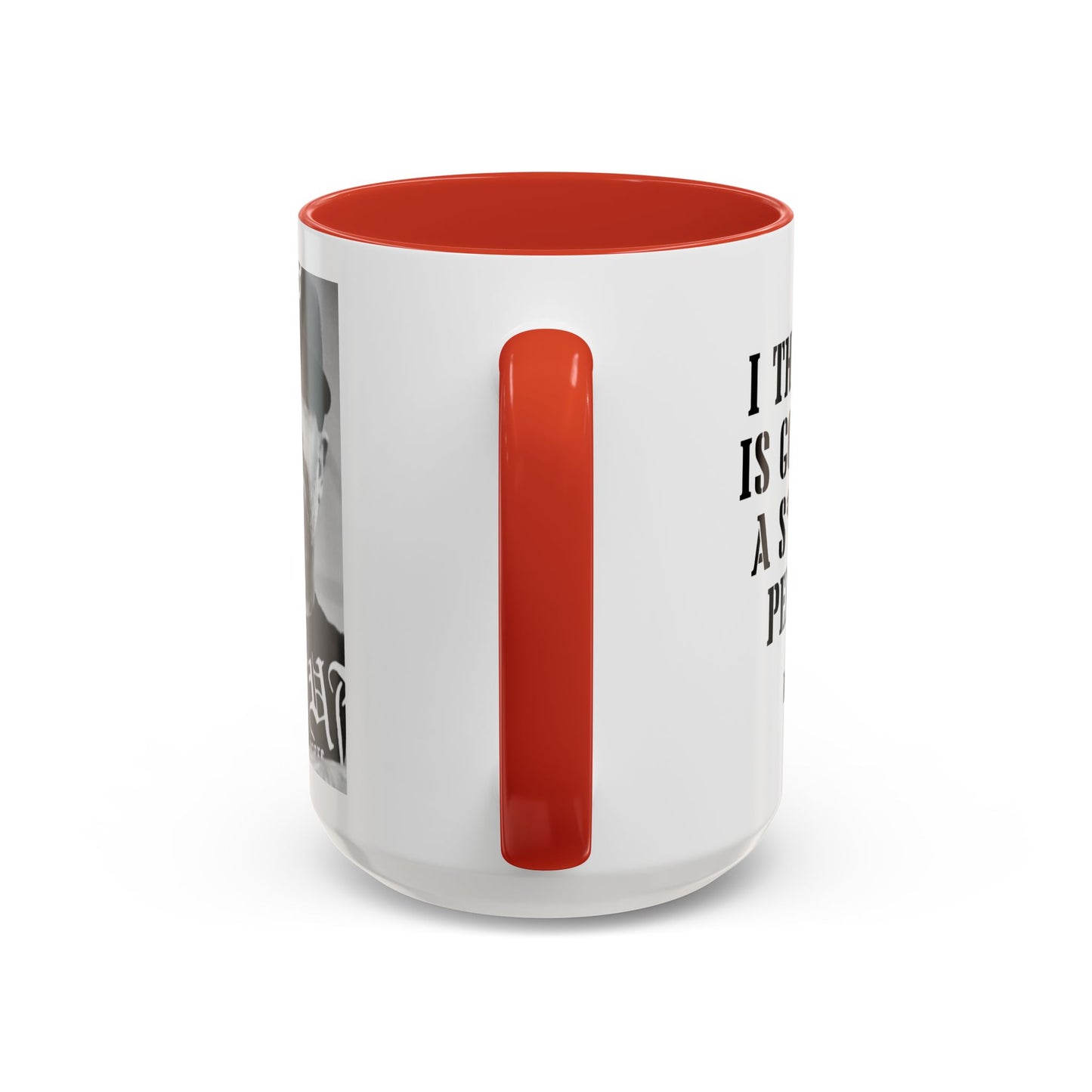 “History Will Take a Sh*t on Mike Pence’s Head” Accent Mug | Michael Fanone One-Liners