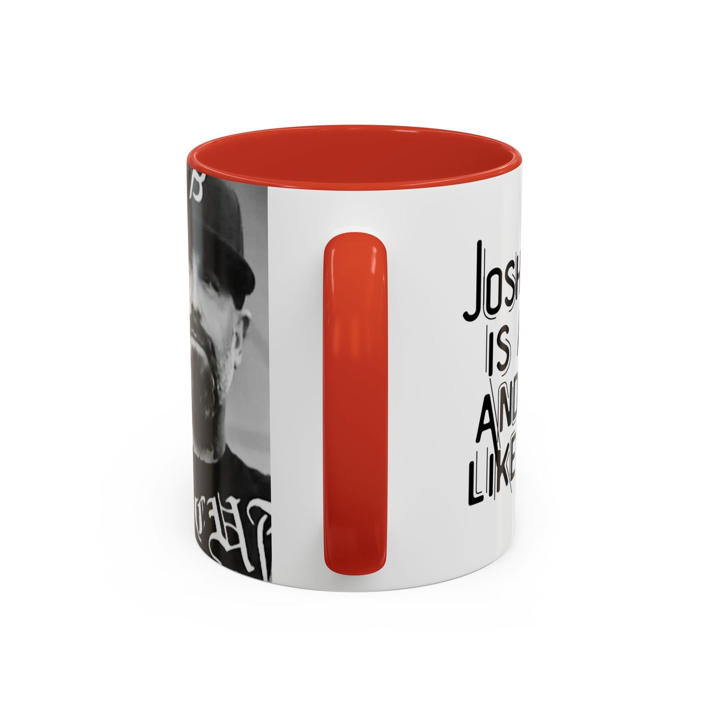 “Josh Hawley Ran Like a B**ch” Two-Tone Mug | Michael Fanone One-Liners