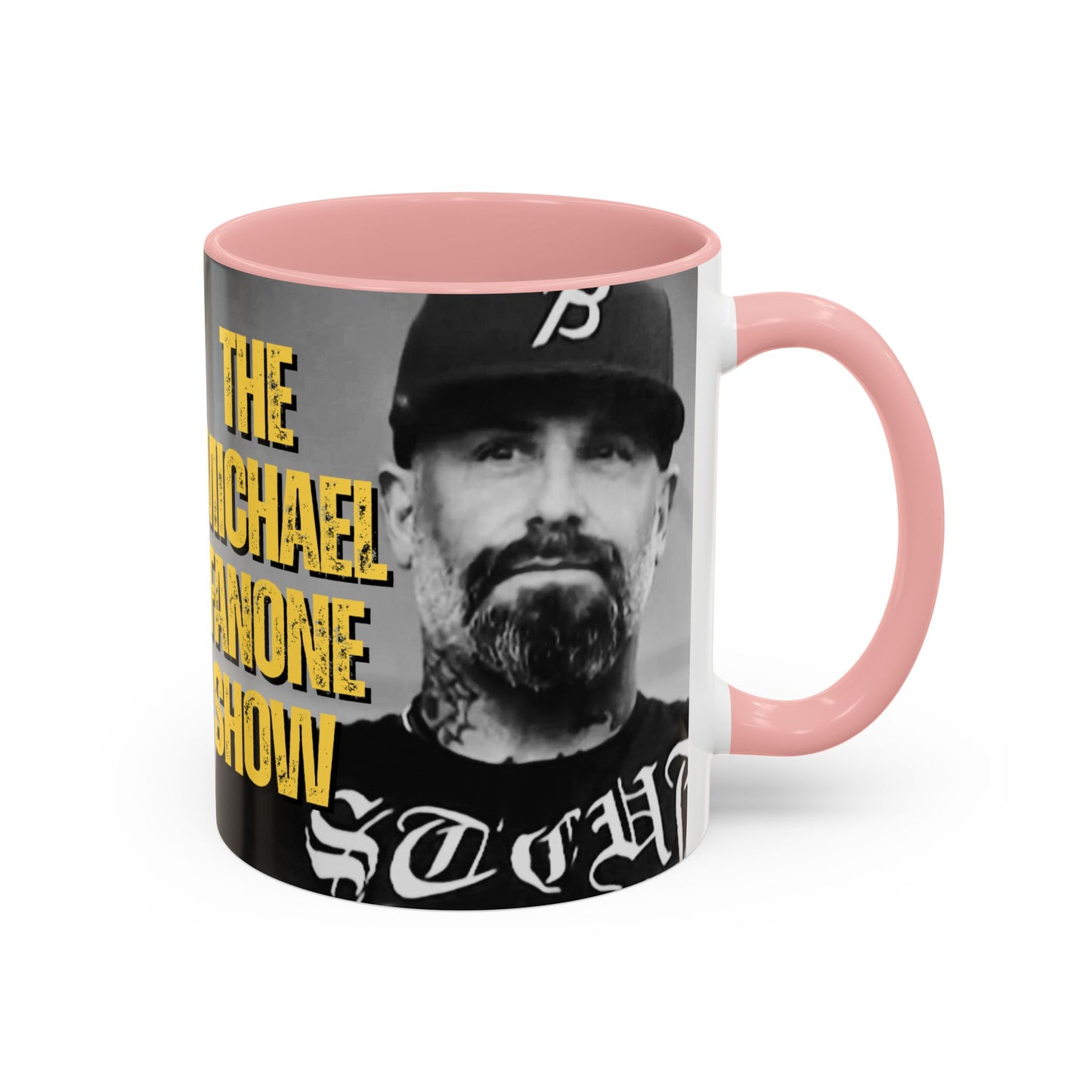 “Josh Hawley Ran Like a B**ch” Two-Tone Mug | Michael Fanone One-Liners