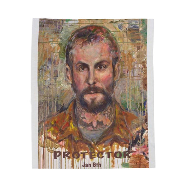 Michael Fanone Protector Portrait Blanket