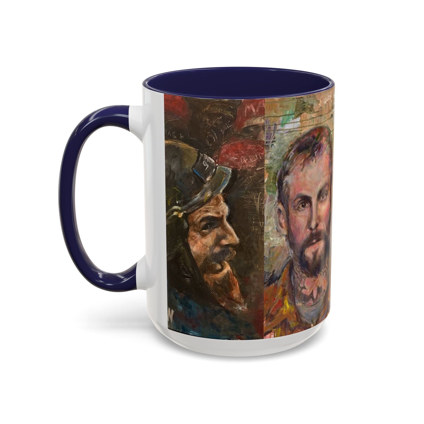 Fighting Fanone + Protector Portraits Mug | Joan Baez x Michael Fanone (11/15 oz)