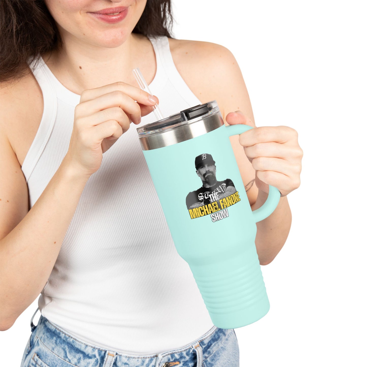 Michael Fanone Show Insulated Travel Mug | 40 oz Tumbler