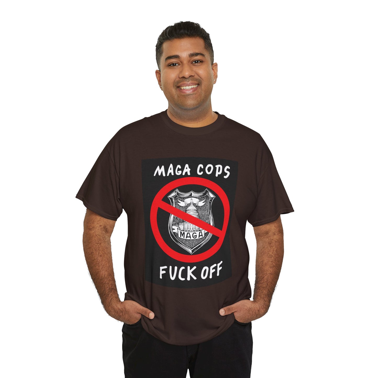 MAGA Cops Protest T-Shirt