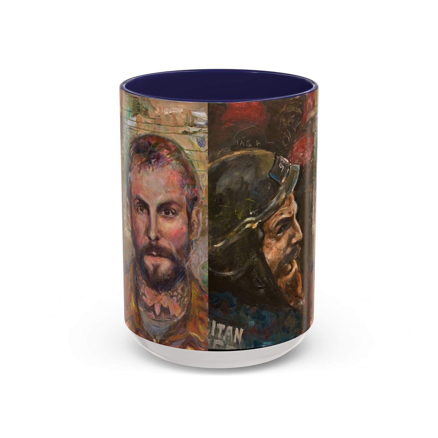 Fighting Fanone + Protector Portraits Mug | Joan Baez x Michael Fanone (11/15 oz)