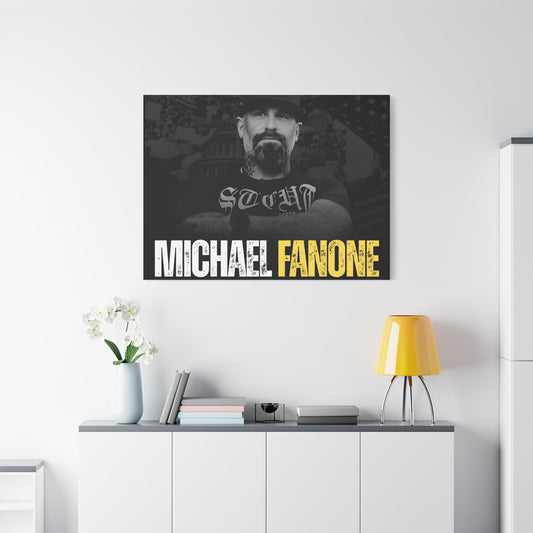 Michael Fanone Show Matte Canvas | Stretched Gallery Wrap (20+ Sizes)