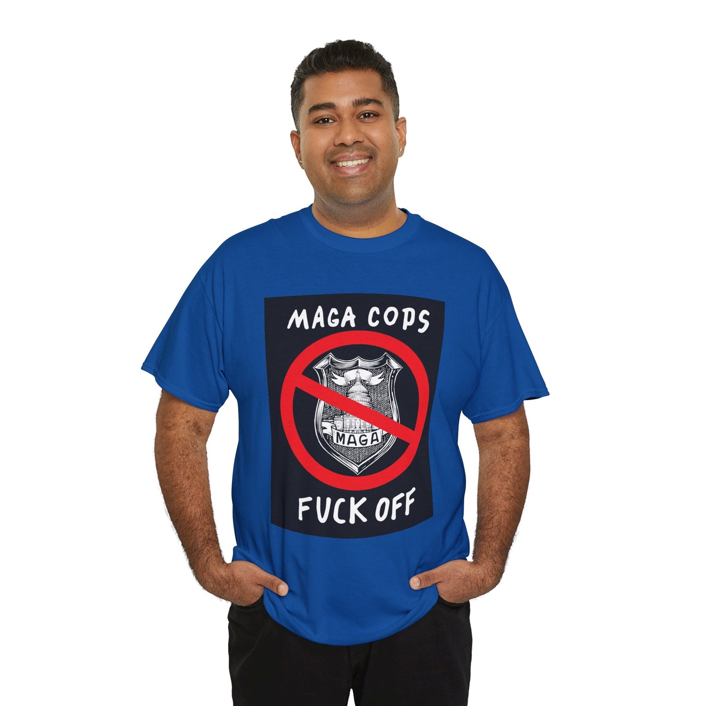 MAGA Cops Protest T-Shirt