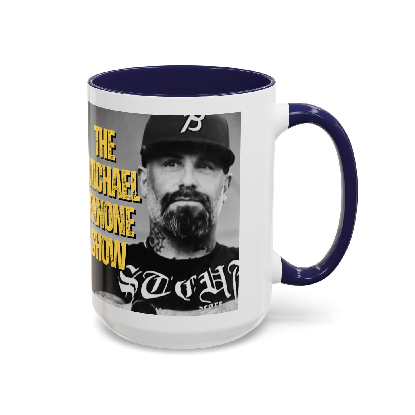 “History Will Take a Sh*t on Mike Pence’s Head” Accent Mug | Michael Fanone One-Liners