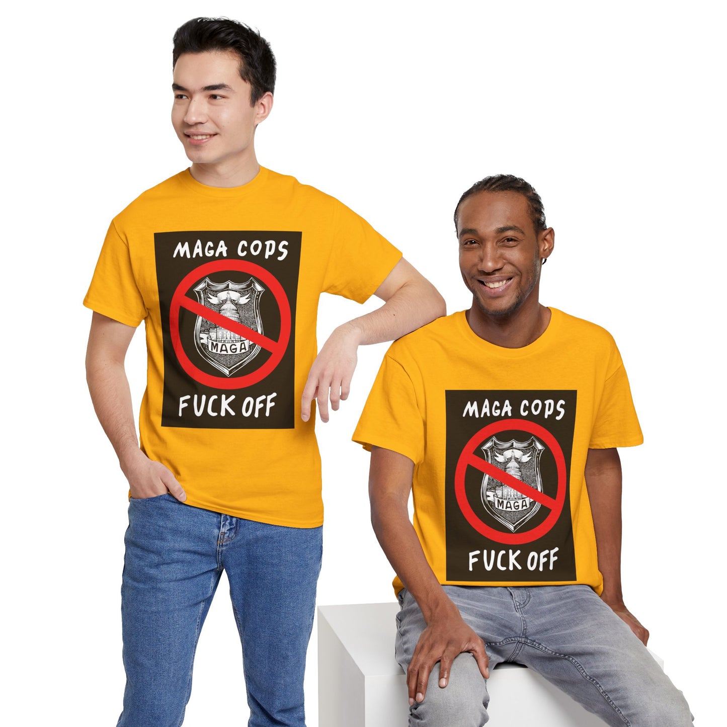 MAGA Cops Protest T-Shirt