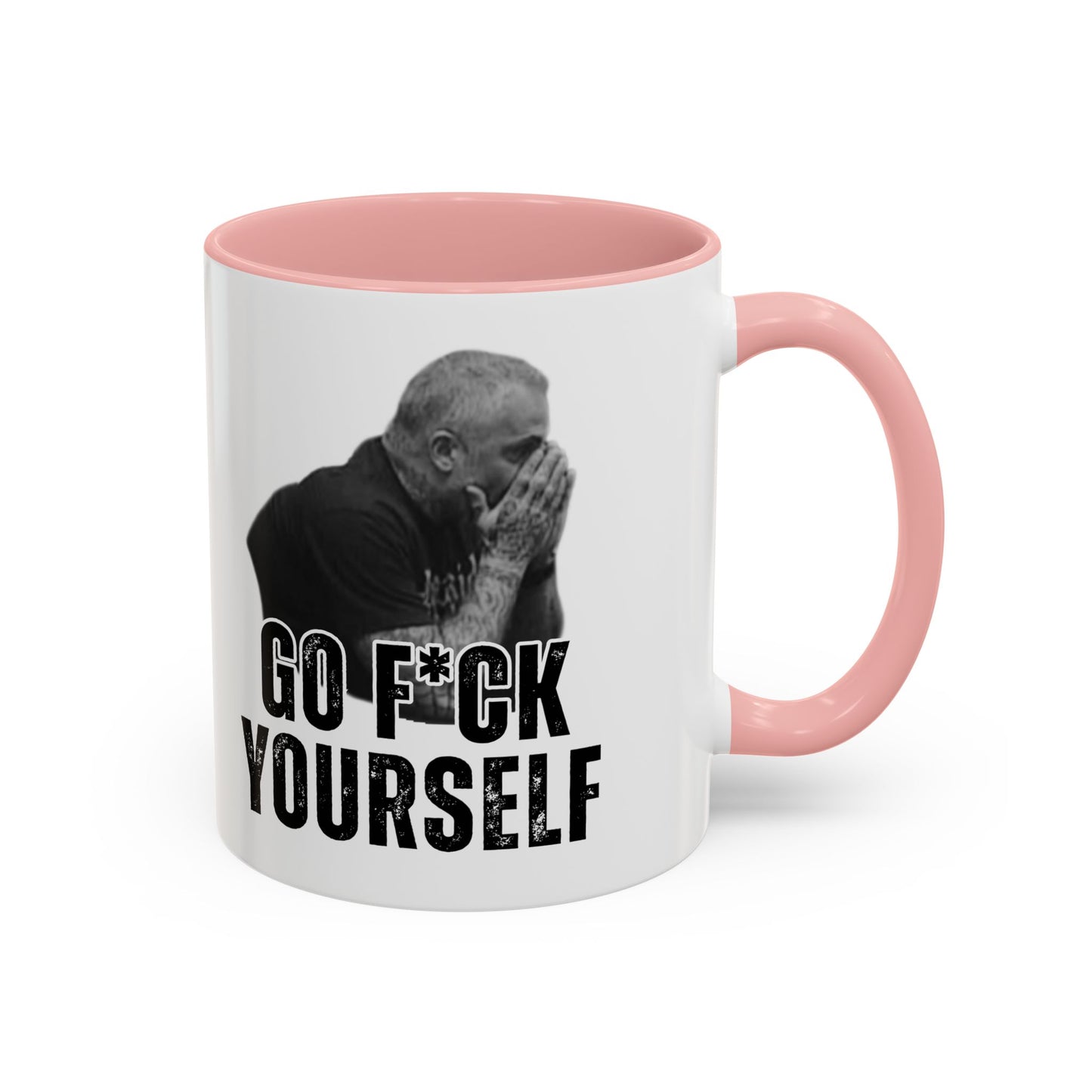“Go F*ck Yourself” Michael Fanone Accent Coffee Mug (11oz, 15oz)**