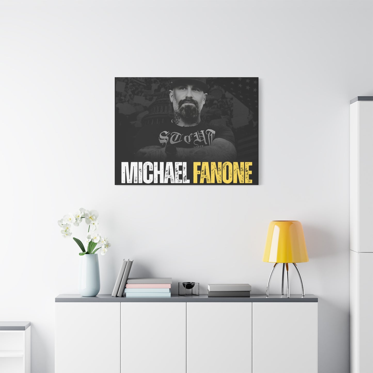 Michael Fanone Show Matte Canvas | Stretched Gallery Wrap (20+ Sizes)