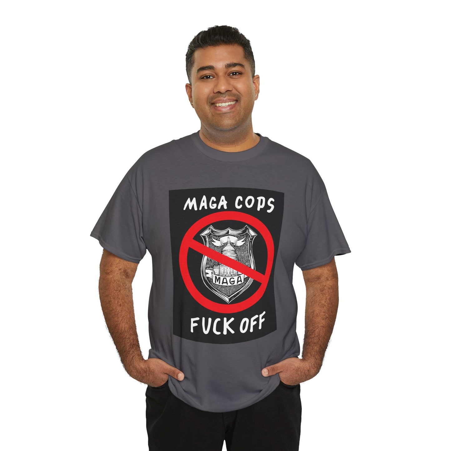 MAGA Cops Protest T-Shirt