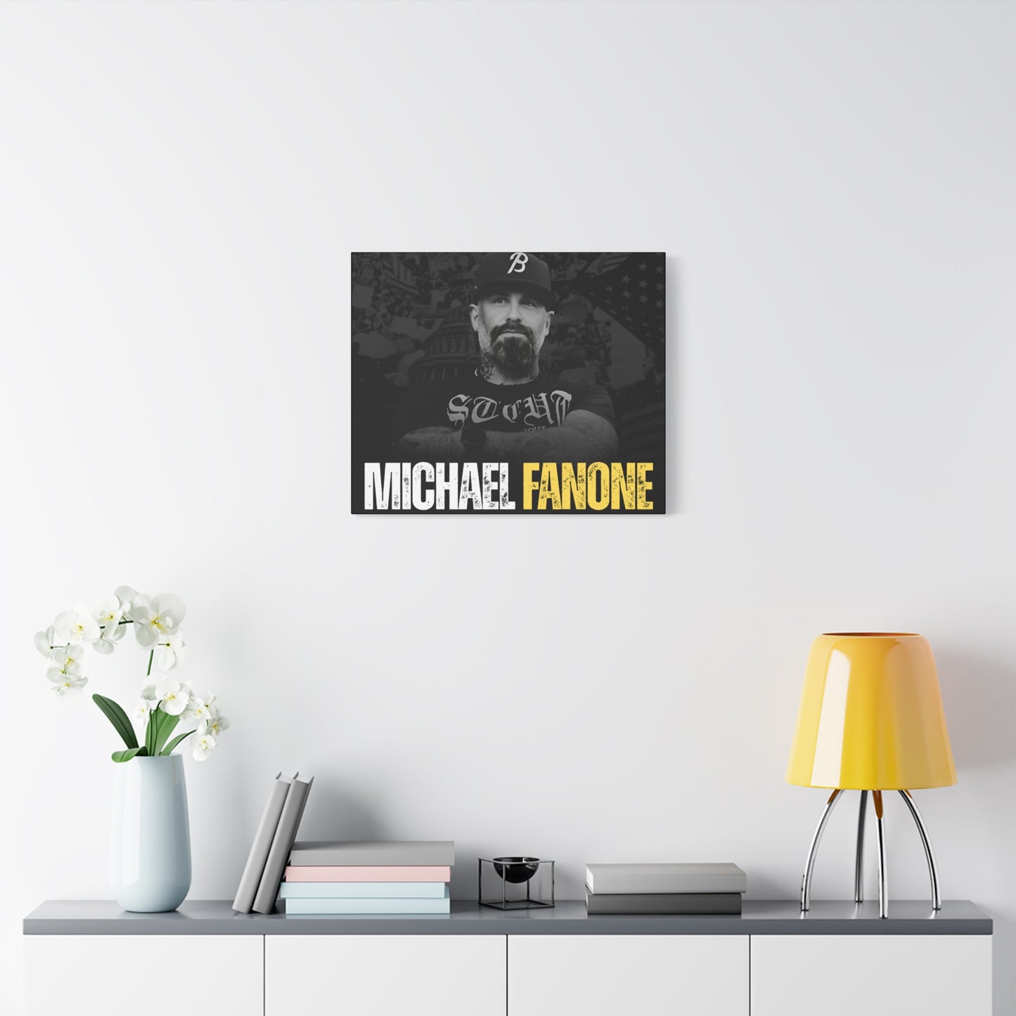 Michael Fanone Show Matte Canvas | Stretched Gallery Wrap (20+ Sizes)