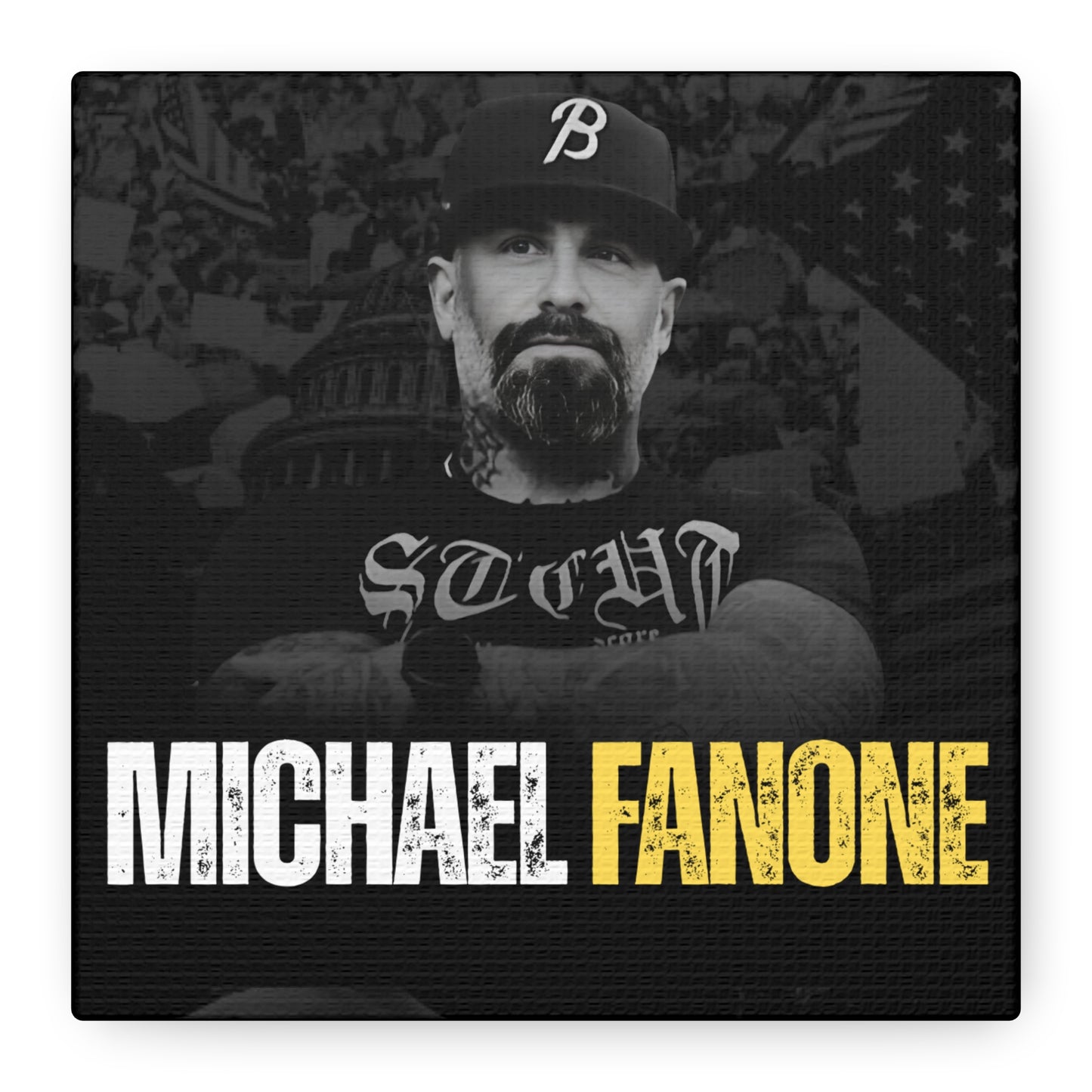 Michael Fanone Show Matte Canvas | Stretched Gallery Wrap (20+ Sizes)