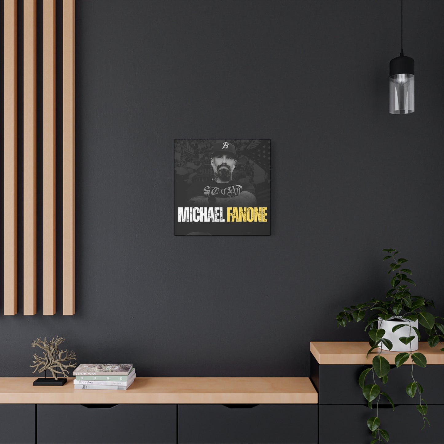 Michael Fanone Show Matte Canvas | Stretched Gallery Wrap (20+ Sizes)