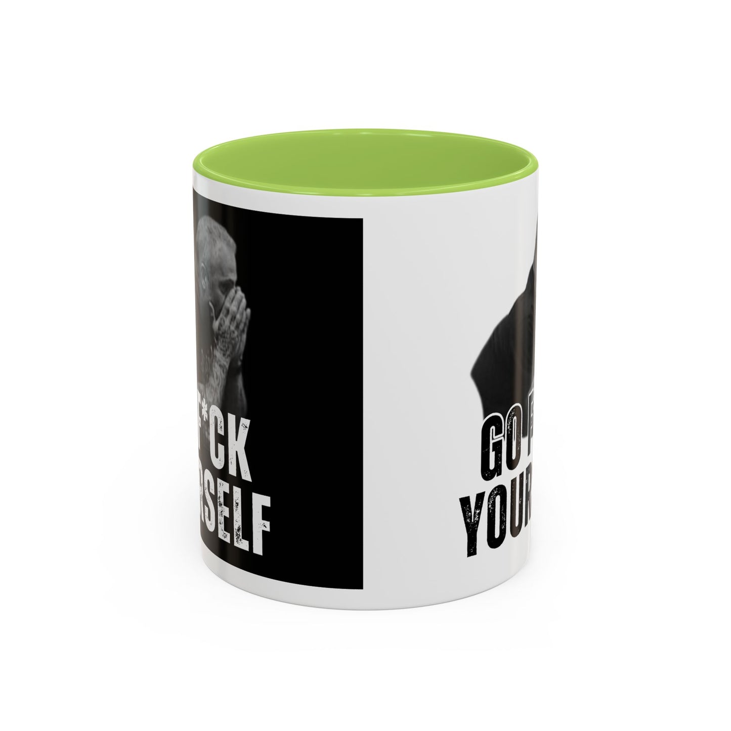 “Go F*ck Yourself” Michael Fanone Accent Coffee Mug (11oz, 15oz)**
