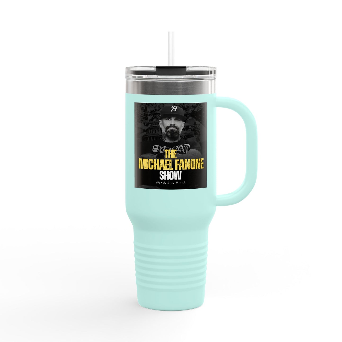 Michael Fanone Show Insulated Travel Mug | 40oz Coffee Tumbler for On-the-Go | Travel Cup, Gift for Coffee Lovers, Father's Day, [...]