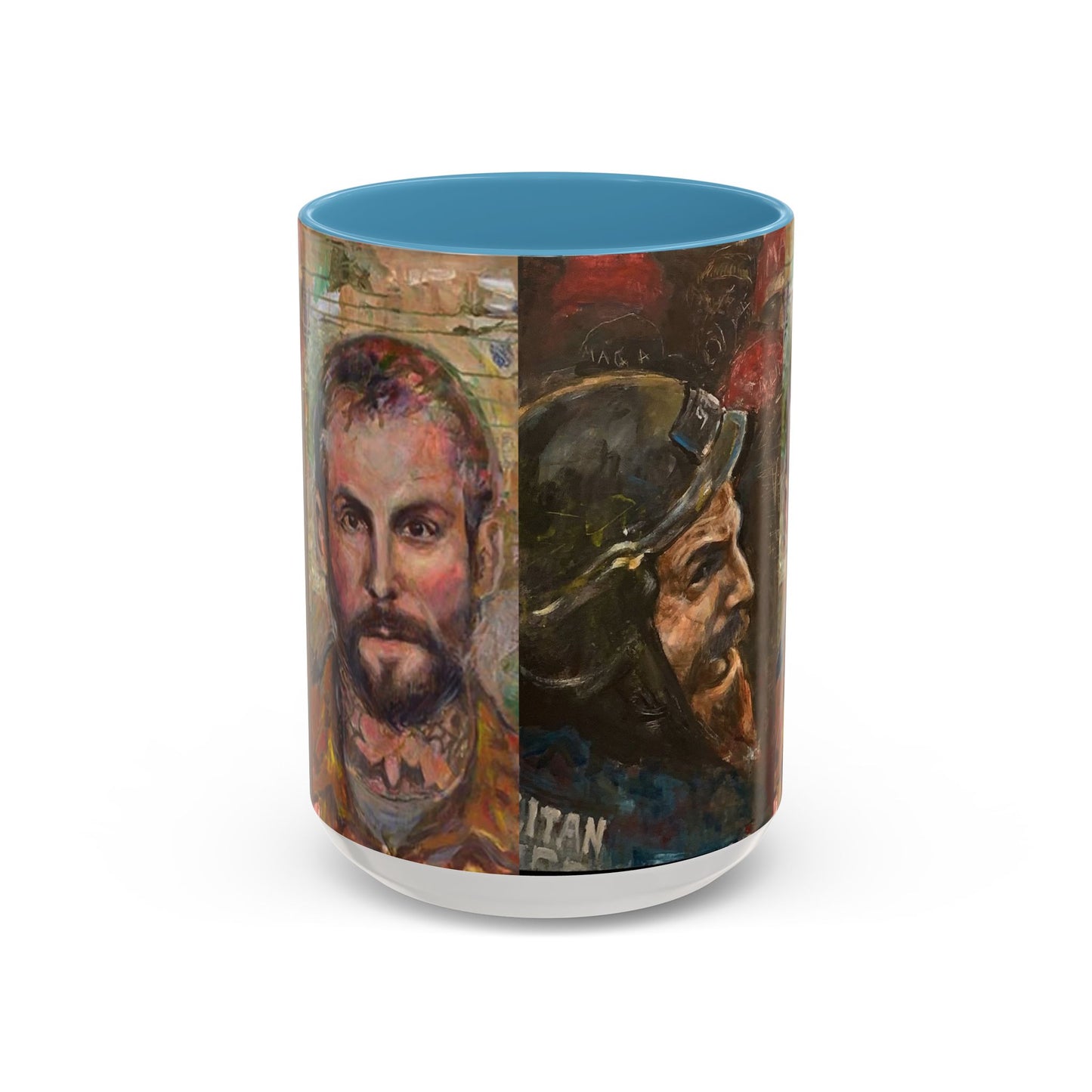 Fighting Fanone + Protector Portraits Mug | Joan Baez x Michael Fanone (11/15 oz)