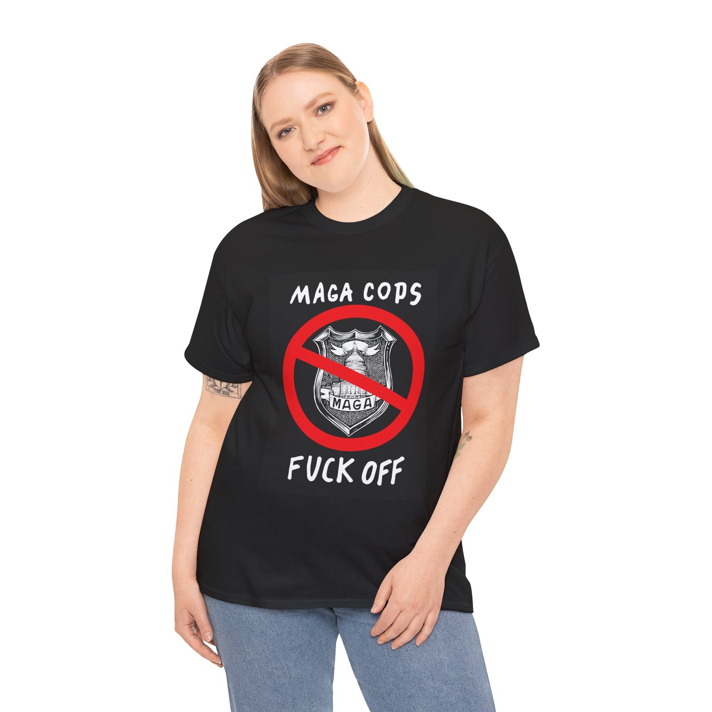 MAGA Cops Protest T-Shirt