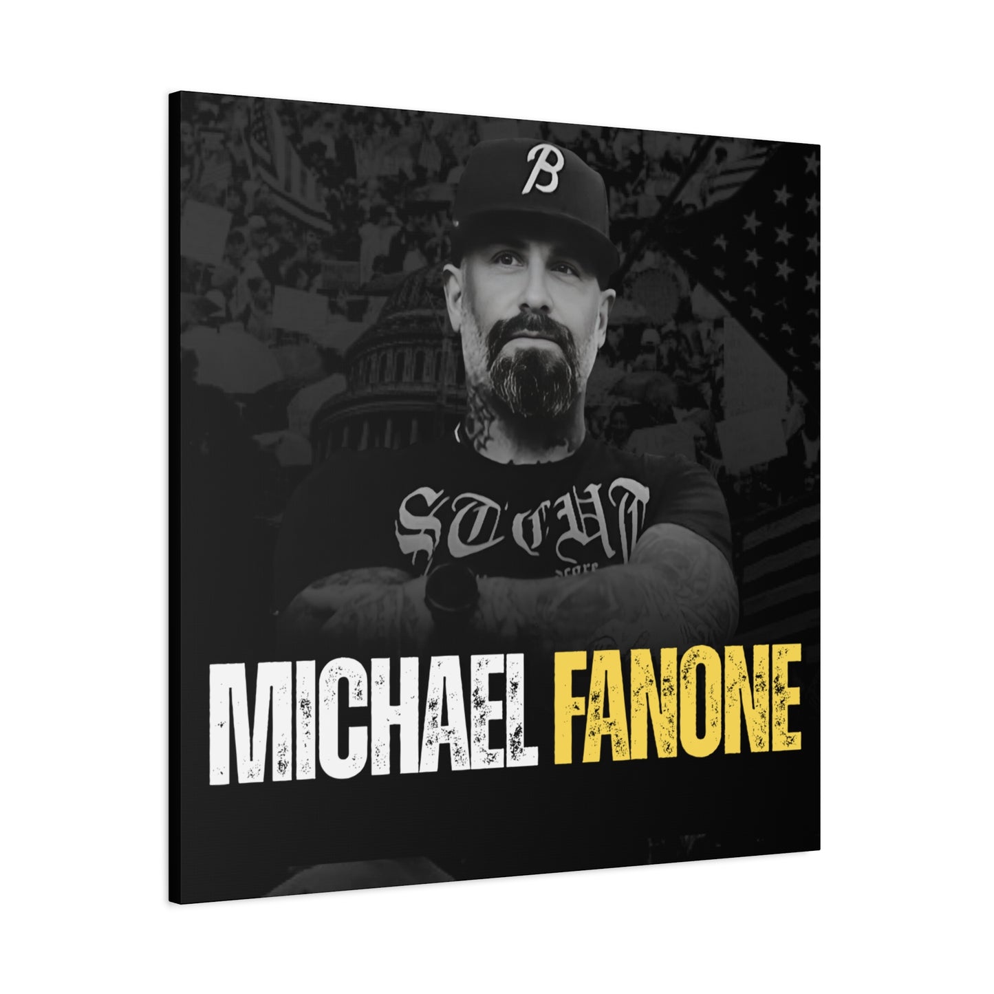 Michael Fanone Show Matte Canvas | Stretched Gallery Wrap (20+ Sizes)