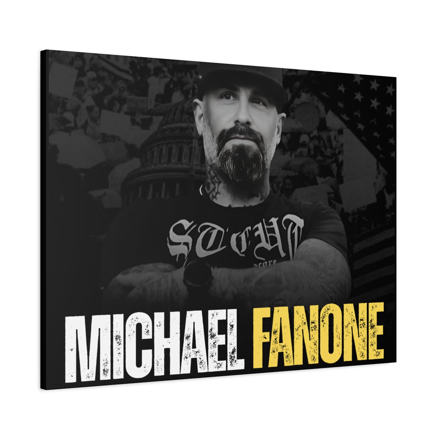 Michael Fanone Show Matte Canvas | Stretched Gallery Wrap (20+ Sizes)