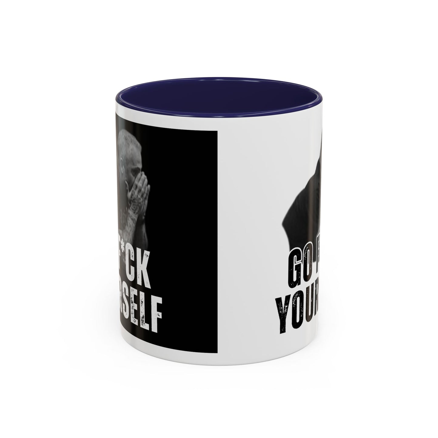 “Go F*ck Yourself” Michael Fanone Accent Coffee Mug (11oz, 15oz)**