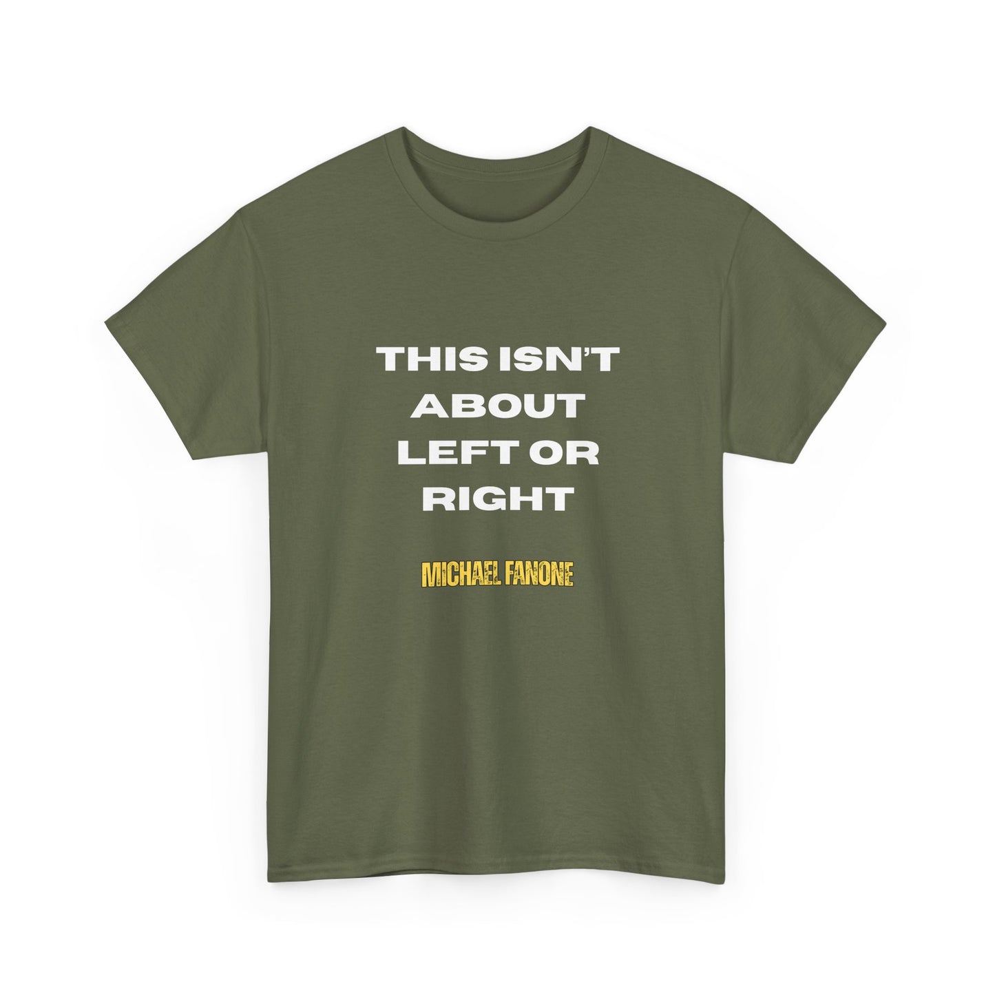 This Isn’t About Left or Right Tee | Michael Fanone One-Liners