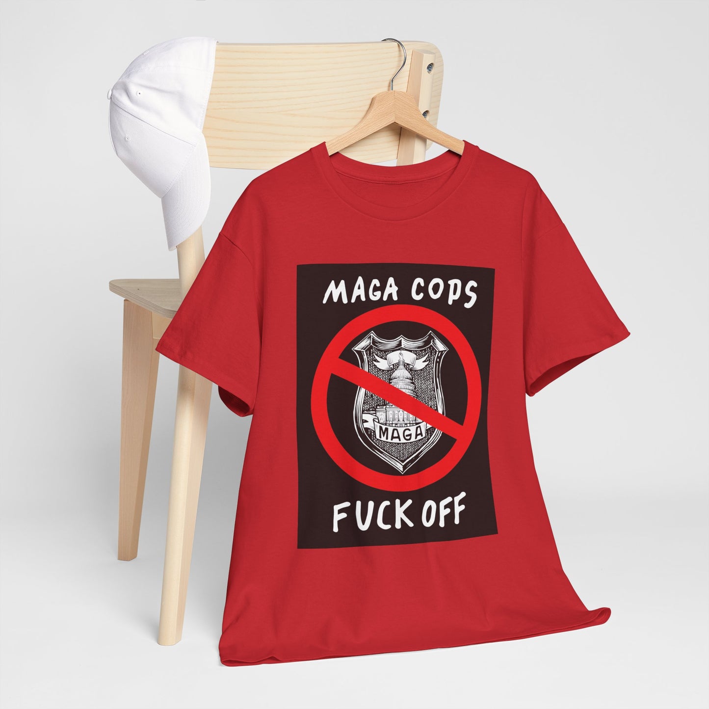 MAGA Cops Protest T-Shirt