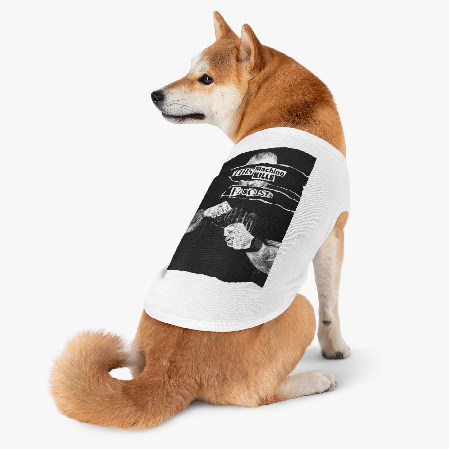This Machine Kills Fascists — Pet Tank Top | Michael Fanone