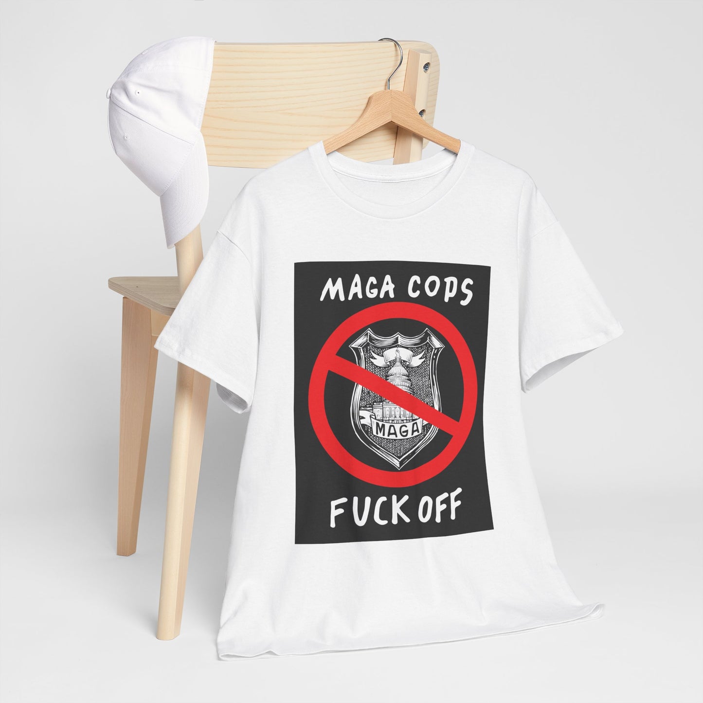 MAGA Cops Protest T-Shirt