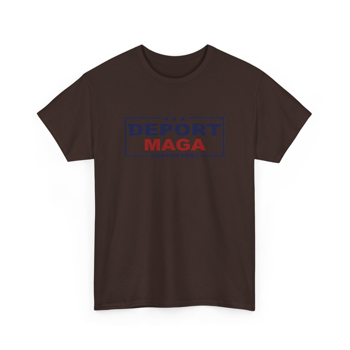 Deport MAGA Supporters Unisex Heavy Cotton Tee