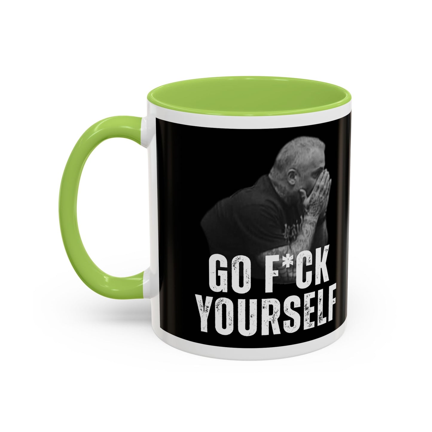 “Go F*ck Yourself” Michael Fanone Accent Coffee Mug (11oz, 15oz)**