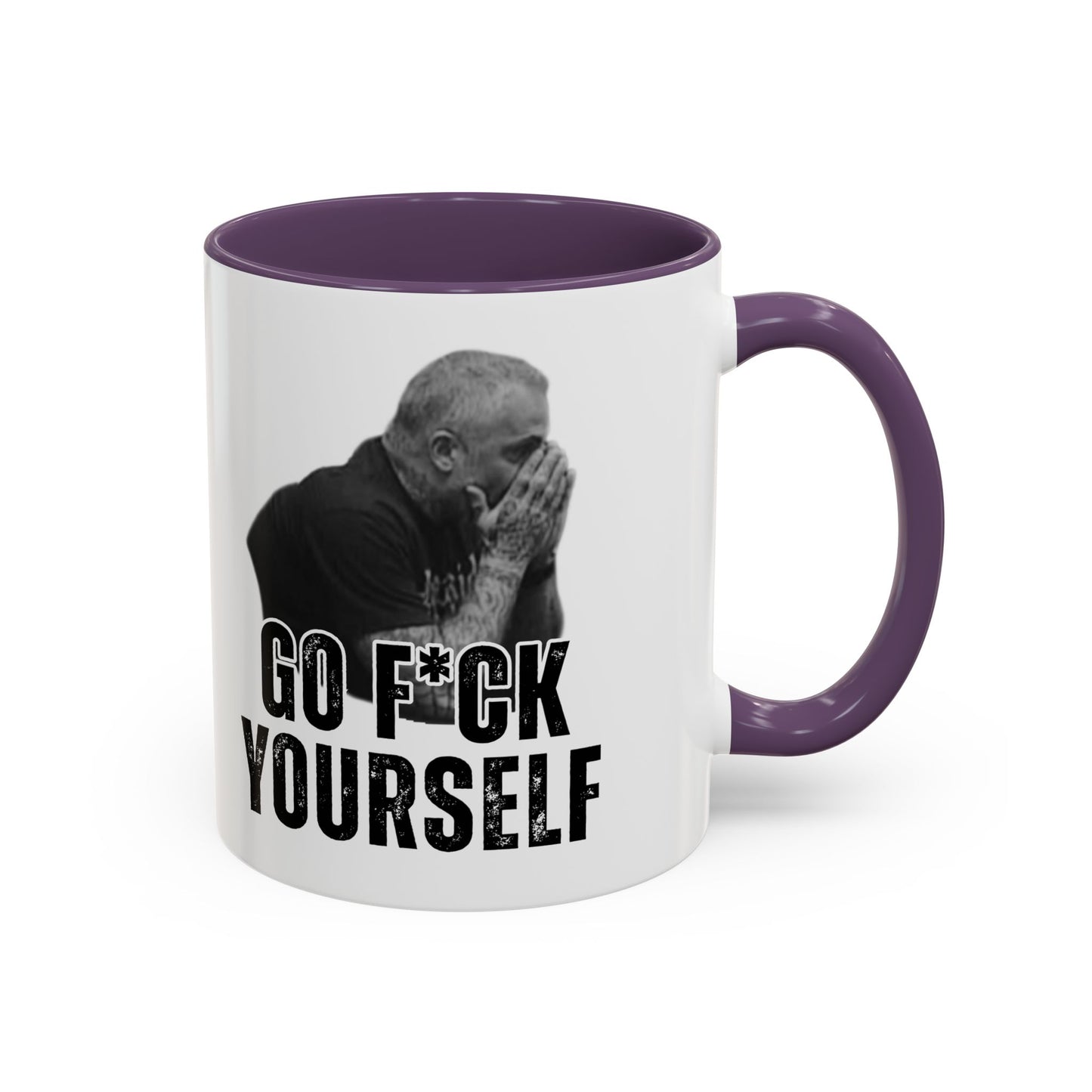 “Go F*ck Yourself” Michael Fanone Accent Coffee Mug (11oz, 15oz)**