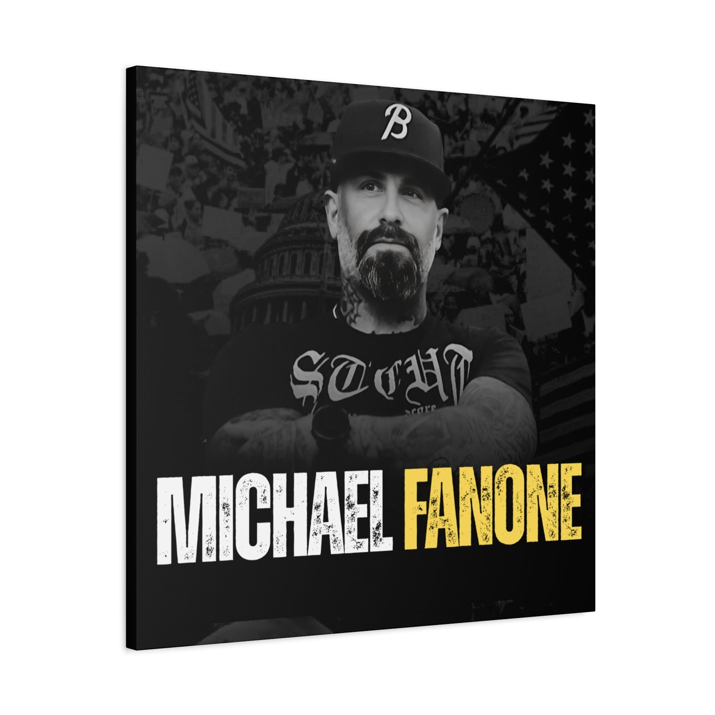 Michael Fanone Show Matte Canvas | Stretched Gallery Wrap (20+ Sizes)