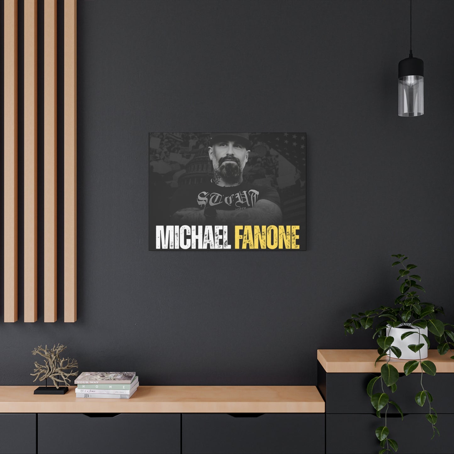 Michael Fanone Show Matte Canvas | Stretched Gallery Wrap (20+ Sizes)