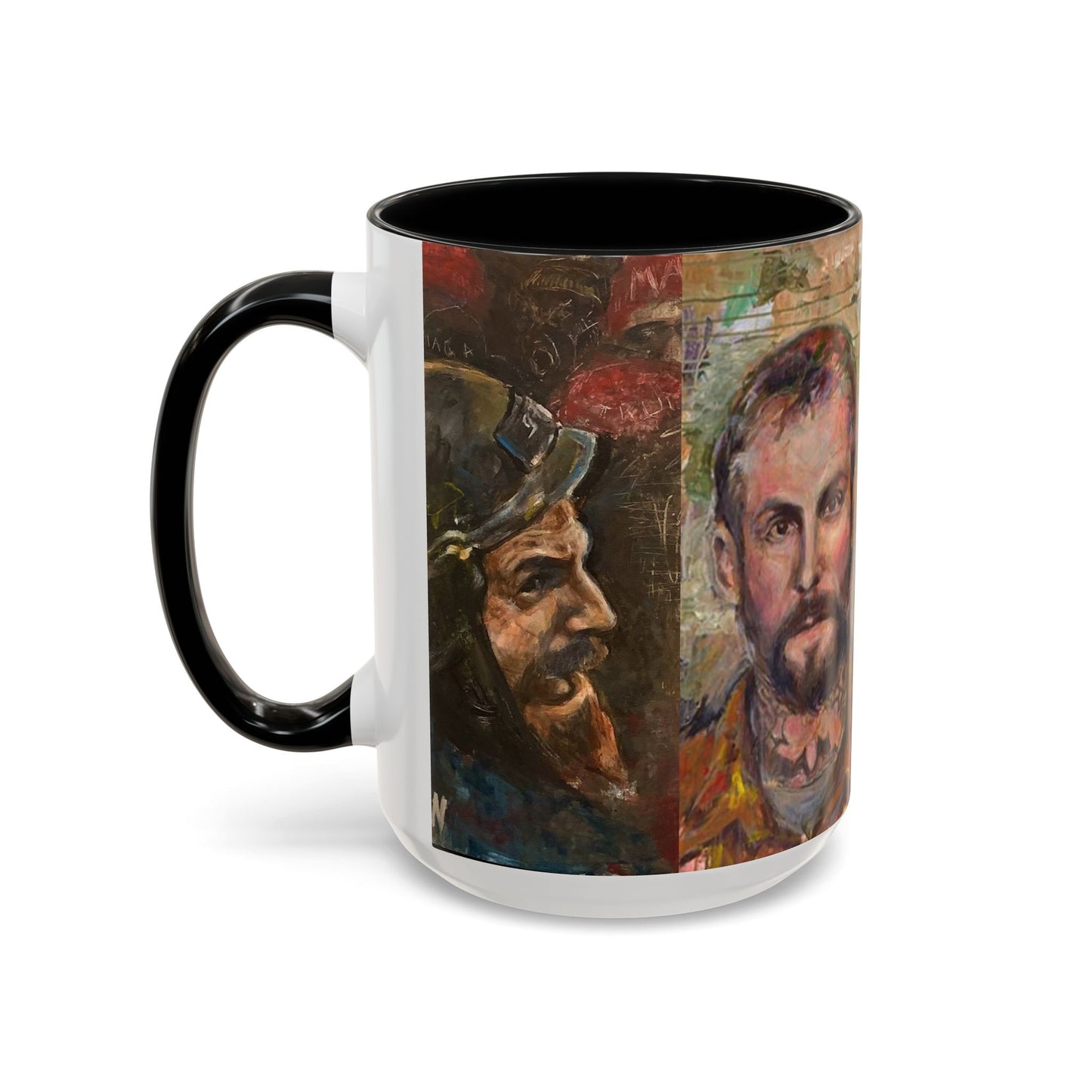 Fighting Fanone + Protector Portraits Mug | Joan Baez x Michael Fanone (11/15 oz)
