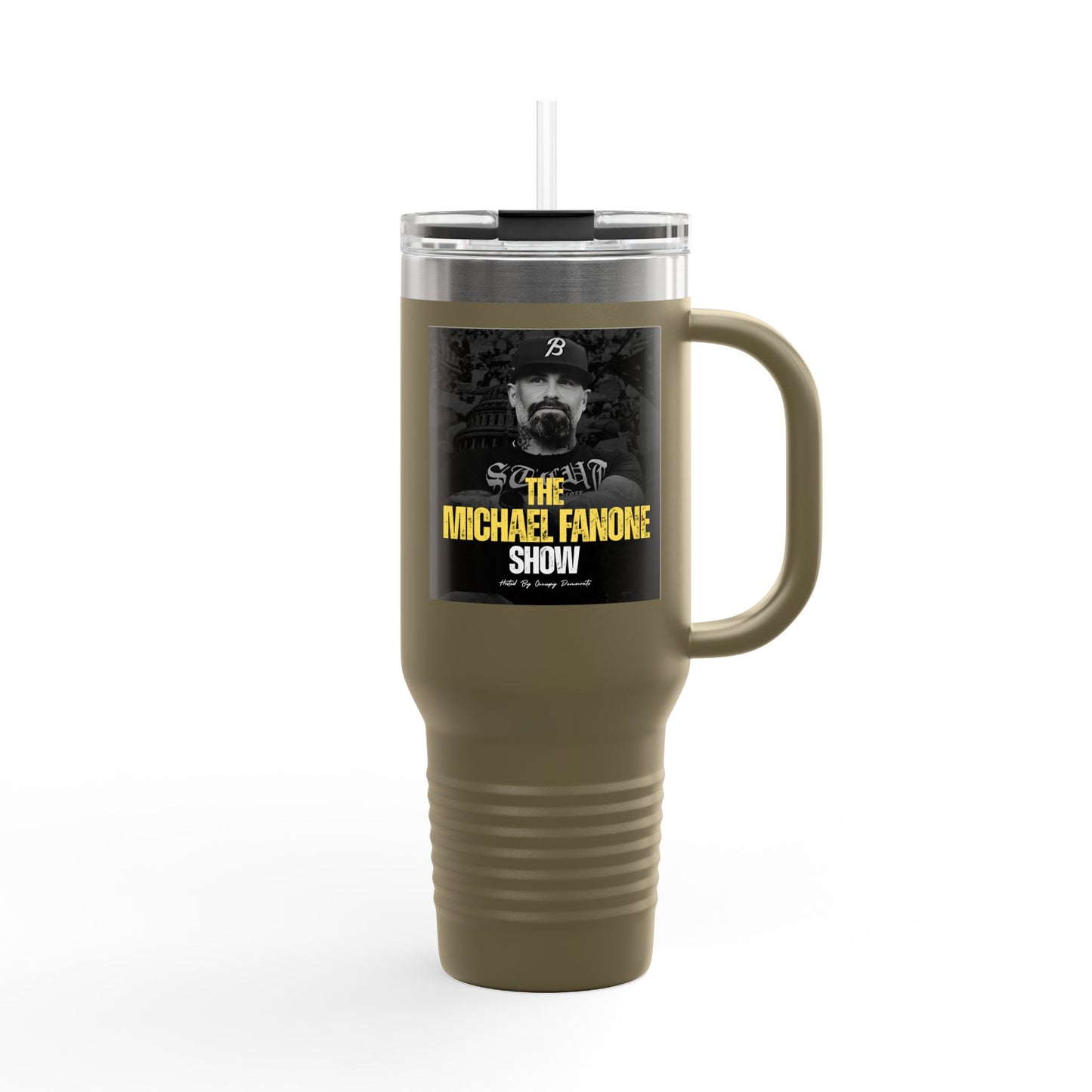 Michael Fanone Show Insulated Travel Mug | 40oz Coffee Tumbler for On-the-Go | Travel Cup, Gift for Coffee Lovers, Father's Day, [...]