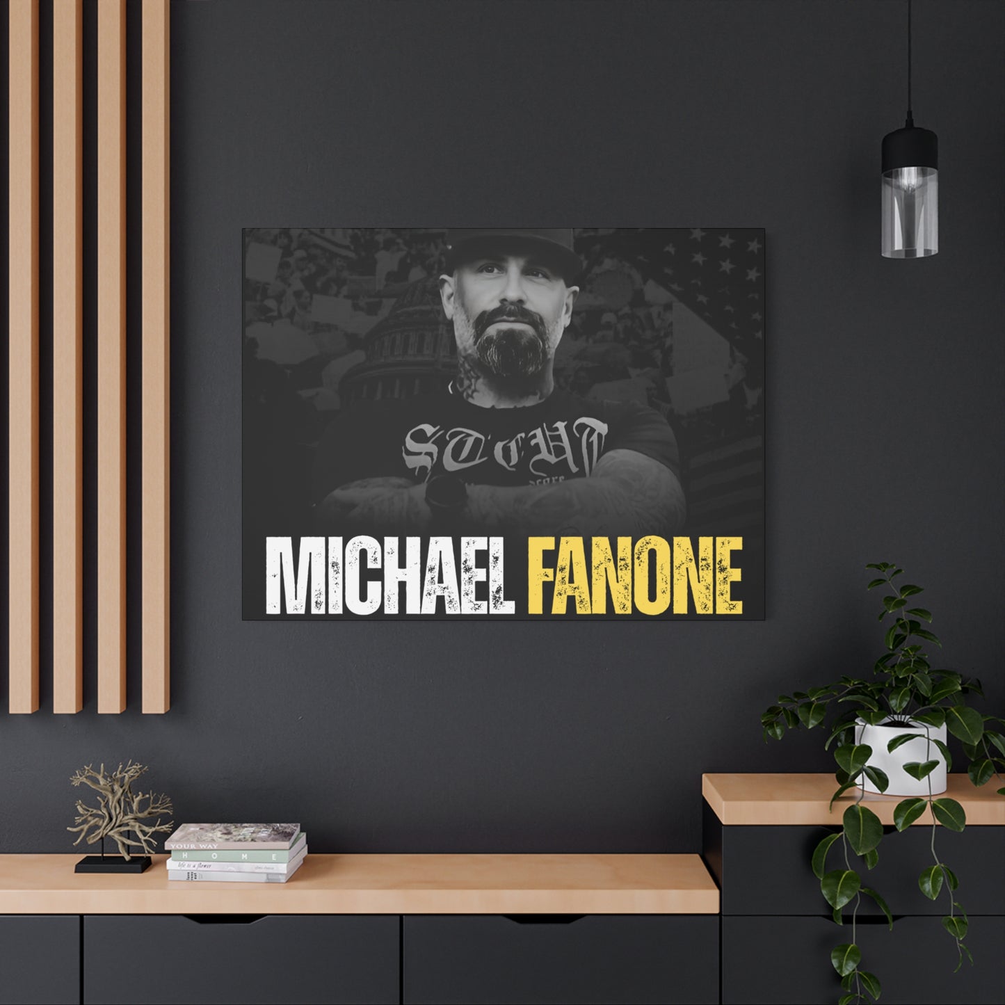 Michael Fanone Show Matte Canvas | Stretched Gallery Wrap (20+ Sizes)