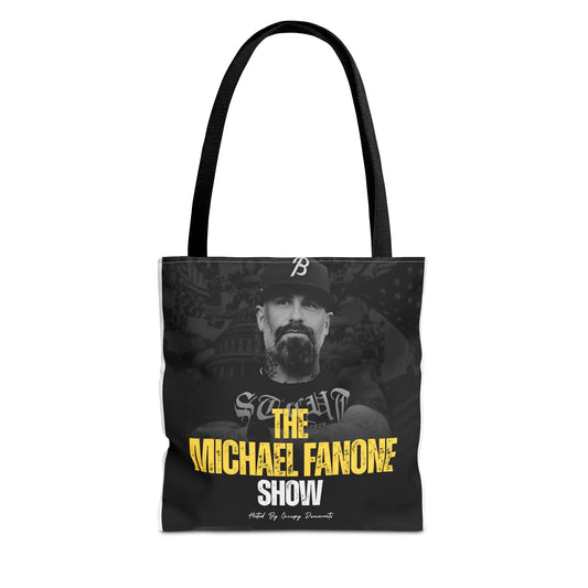 Michael Fanone Show Tote Bag | Stylish Shopping Bag, Gift for Fans, Reusable Grocery Tote, Lightweight Carryall, Unique Merchandise