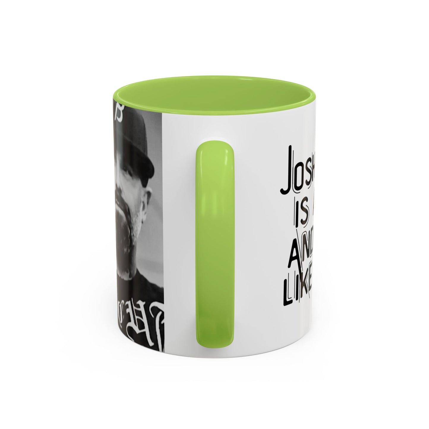 “Josh Hawley Ran Like a B**ch” Two-Tone Mug | Michael Fanone One-Liners
