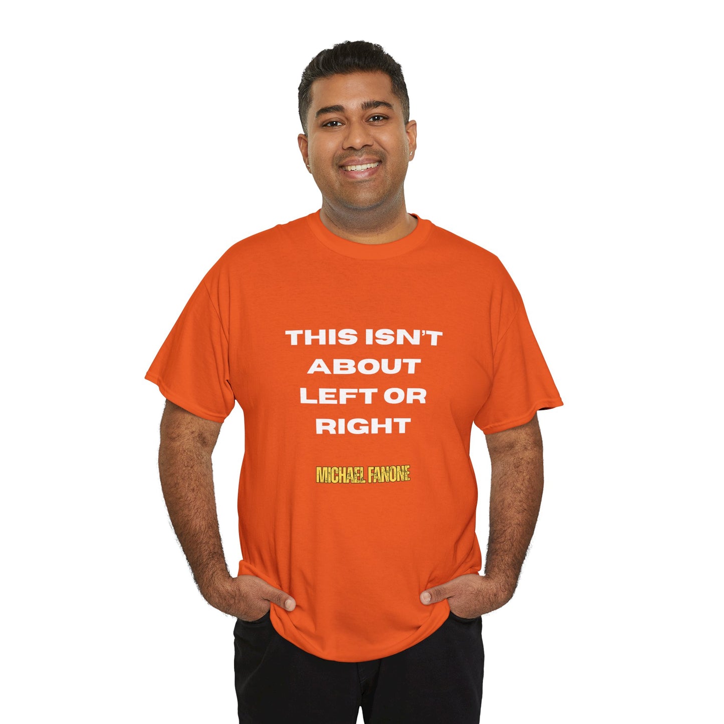 This Isn’t About Left or Right Tee | Michael Fanone One-Liners