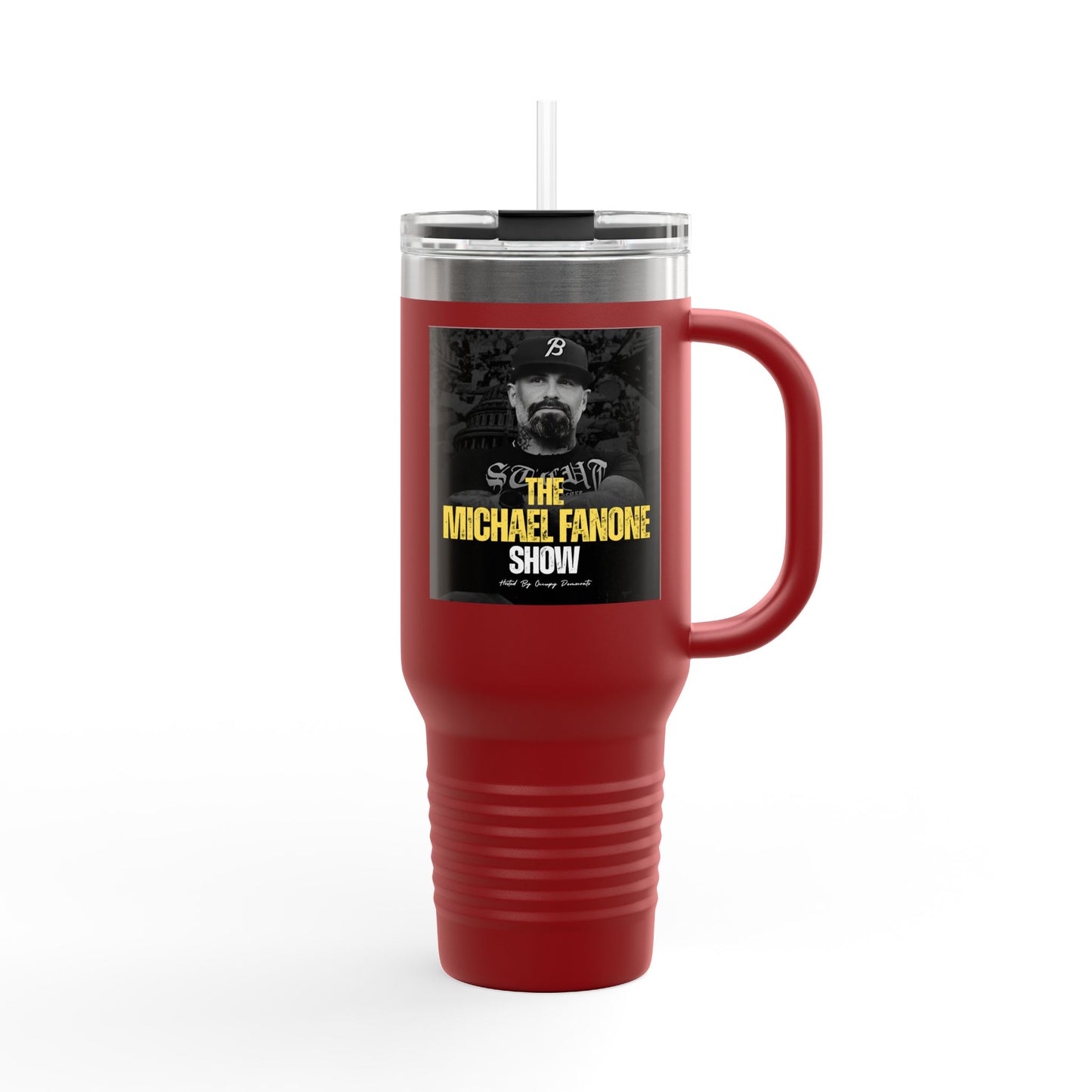 Michael Fanone Show Insulated Travel Mug | 40oz Coffee Tumbler for On-the-Go | Travel Cup, Gift for Coffee Lovers, Father's Day, [...]