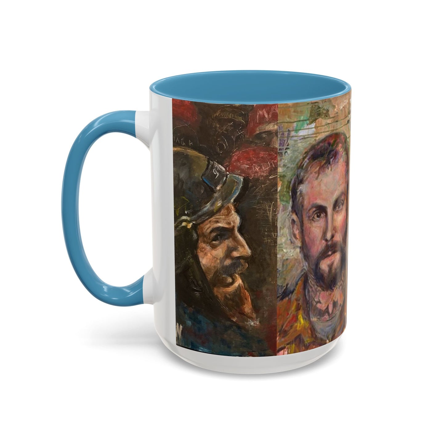 Fighting Fanone + Protector Portraits Mug | Joan Baez x Michael Fanone (11/15 oz)