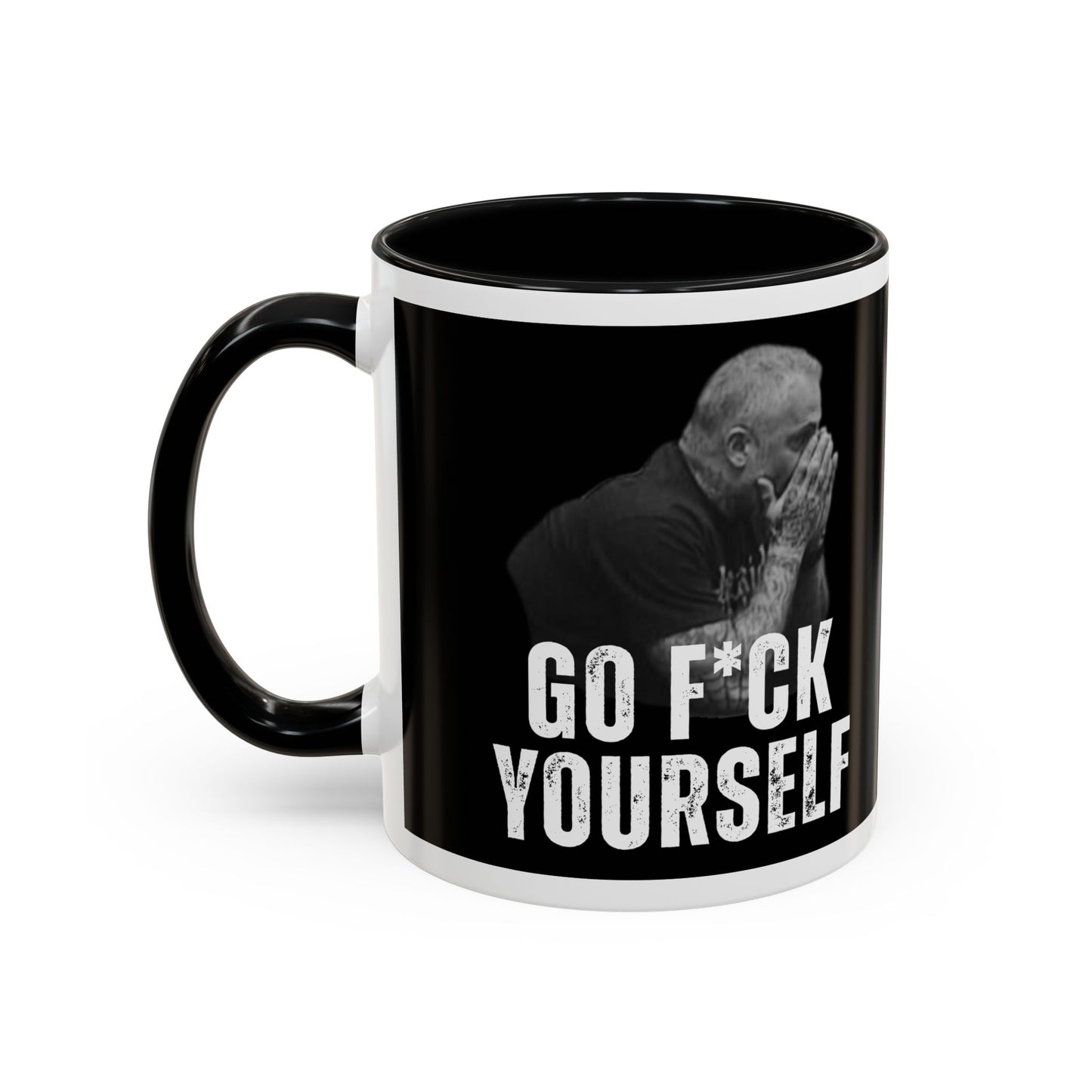 “Go F*ck Yourself” Michael Fanone Accent Coffee Mug (11oz, 15oz)**