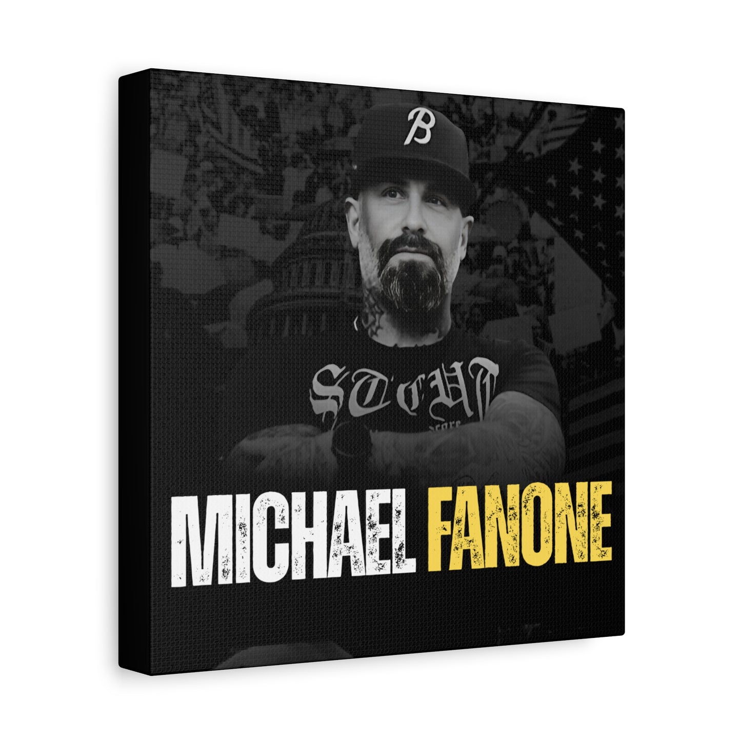 Michael Fanone Show Matte Canvas | Stretched Gallery Wrap (20+ Sizes)