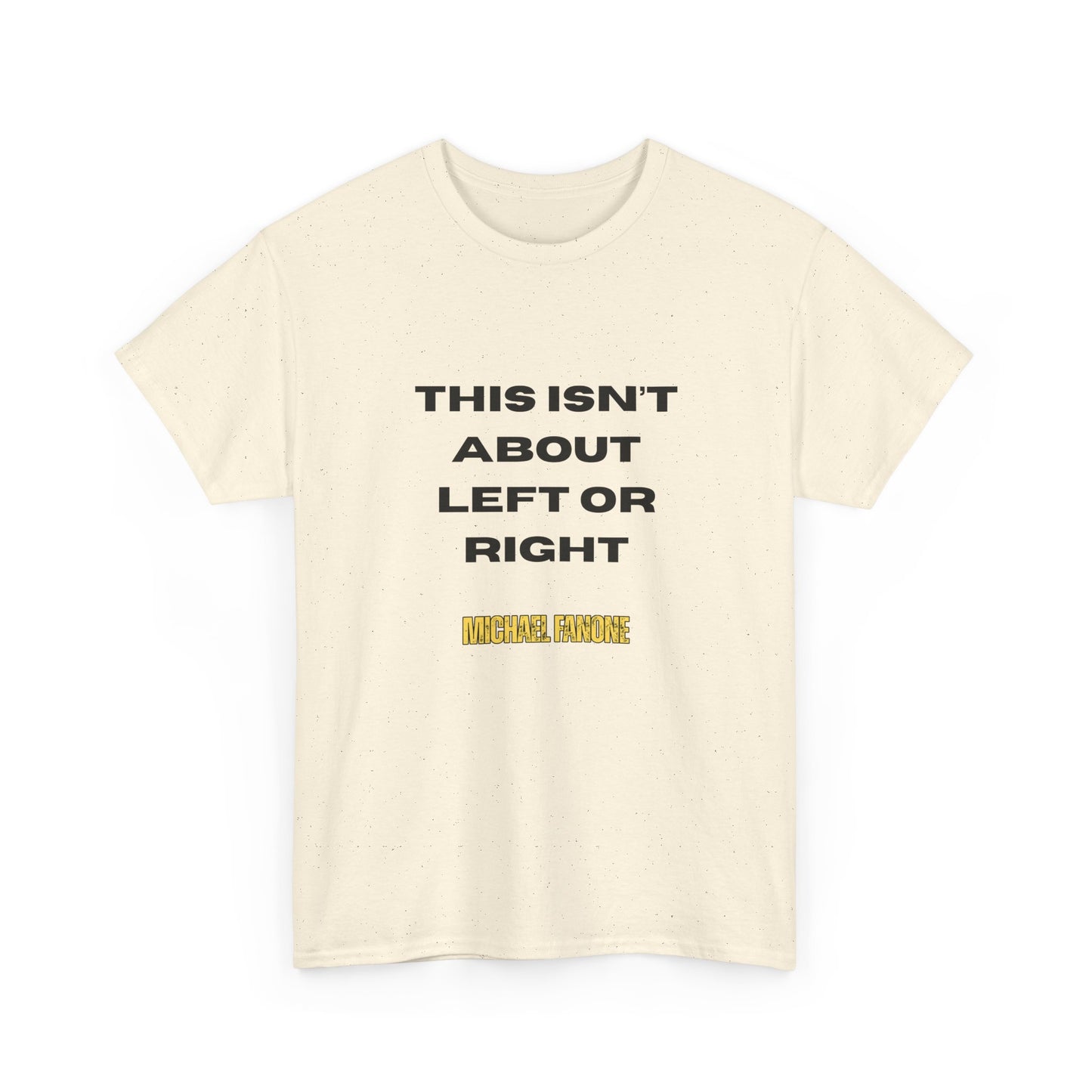 This Isn’t About Left or Right Tee | Michael Fanone One-Liners