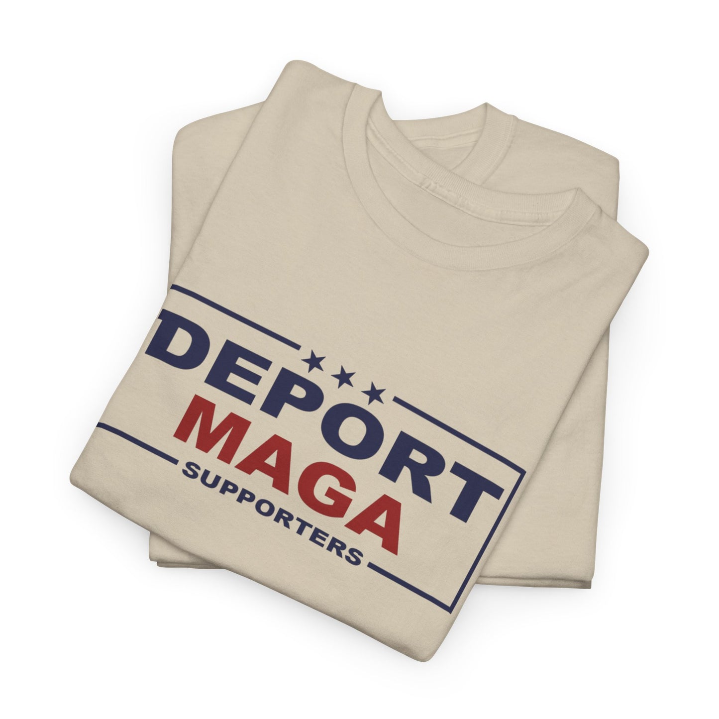 Deport MAGA Supporters Tee | Unisex Heavy Cotton — Michael Fanone