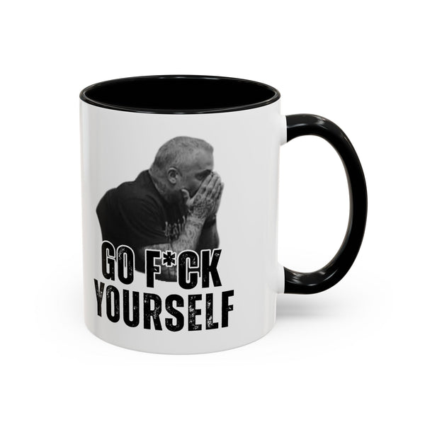 “Go F*ck Yourself” Michael Fanone Accent Coffee Mug (11oz, 15oz)**