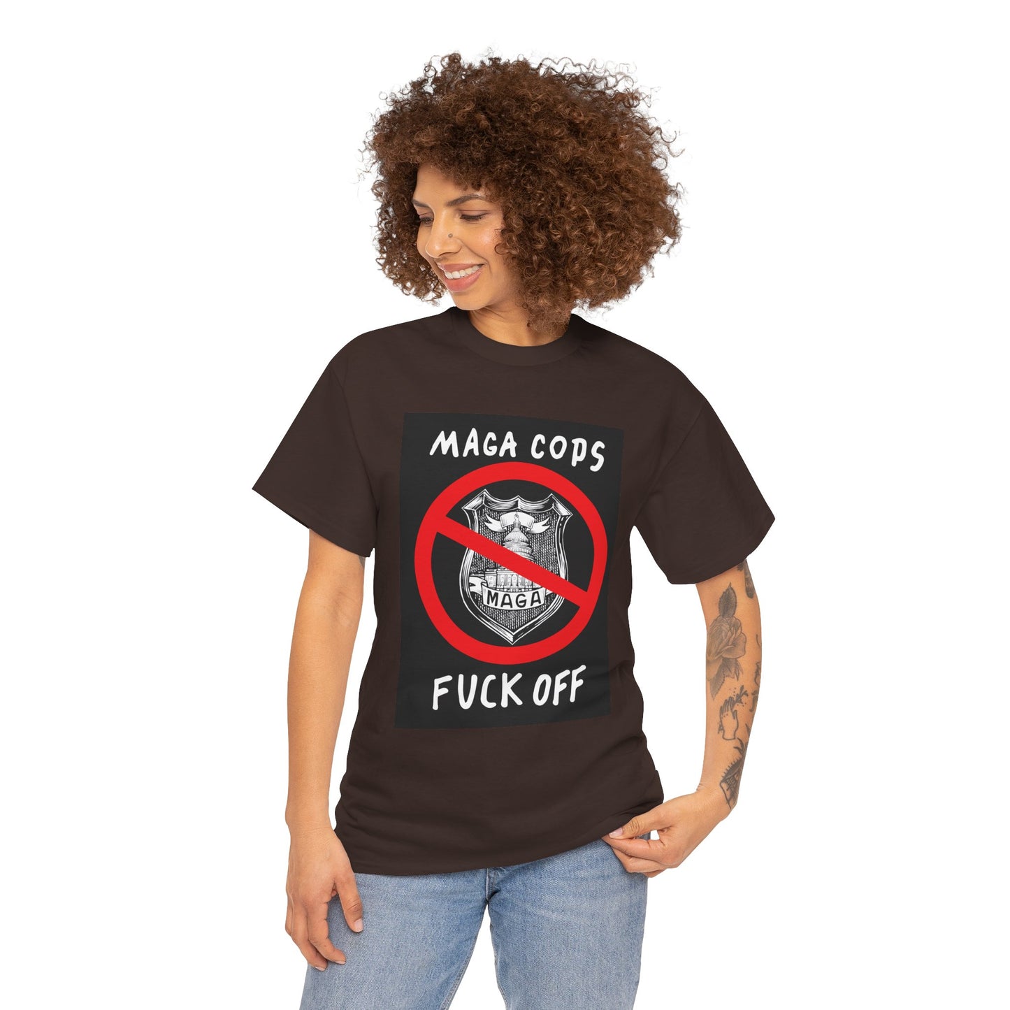 MAGA Cops Protest T-Shirt
